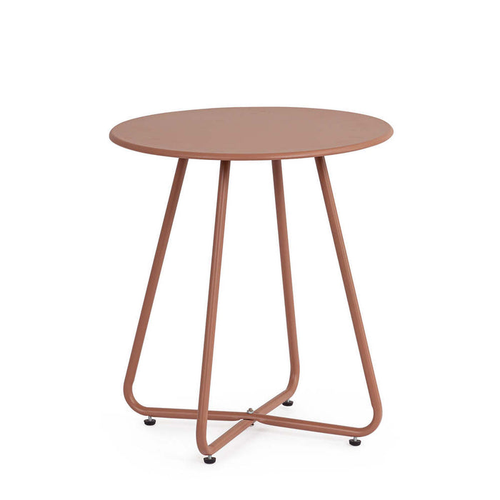 Tavolino da Esterno Giardino Rotondo in Metallo Jable Bizzotto