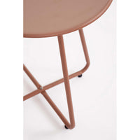 Tavolino da Esterno Giardino Rotondo in Metallo Jable Bizzotto