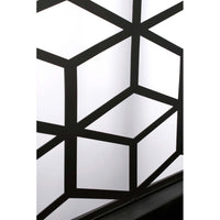 Fioriera Rettangolare con Grigliato Nero Silvy da Esterno Bizzotto