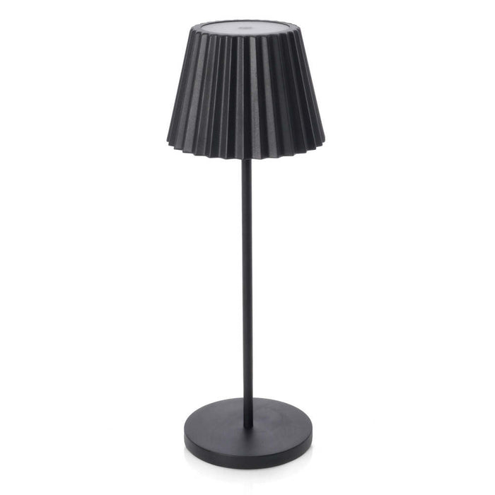 Lampada da Tavolo a LED con Batteria Ricaricabile Artika Bizzotto Colore: Nero