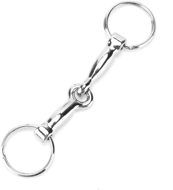 Sleutelhanger con Disegno di Ferro da Cavallo - Unico Design - Materiale Duraturo - Decorazione per Appassionati di Cavallo - Accessorio per Case - Leggero - Sleutelhanger da Cavallo