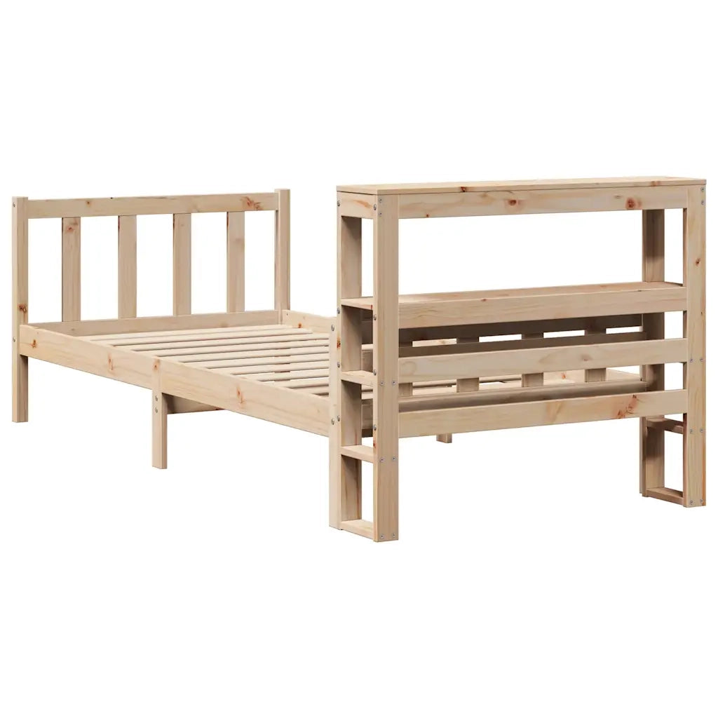 Letto senza Materasso 90x190 cm in Legno Massello di Pino 3305890