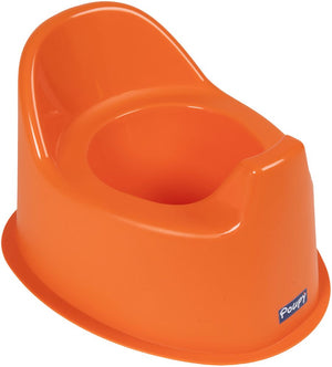Nuovo Vasino Anatomico arancio Poupy per bambini con schienale e paragetto