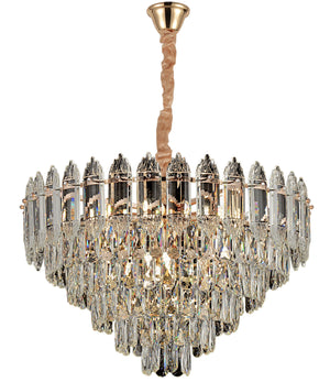 Lampada Cristal G057-cp 50cm Gold