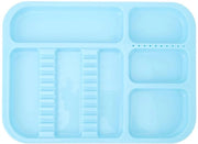 Instrumentenbak con Compartimenti Divisi - Tappeti e Strumenti Chirurgici - Materiale Termoplastico - Progettazione Leggera - Cassetti di Stoccaggio