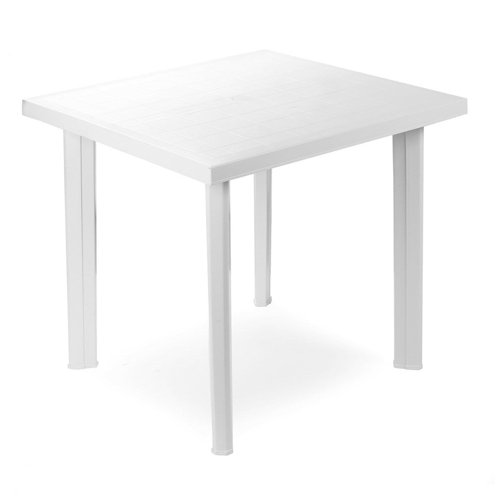 Tavolo Fiocco in Resina Bianco – Arredo Esterno