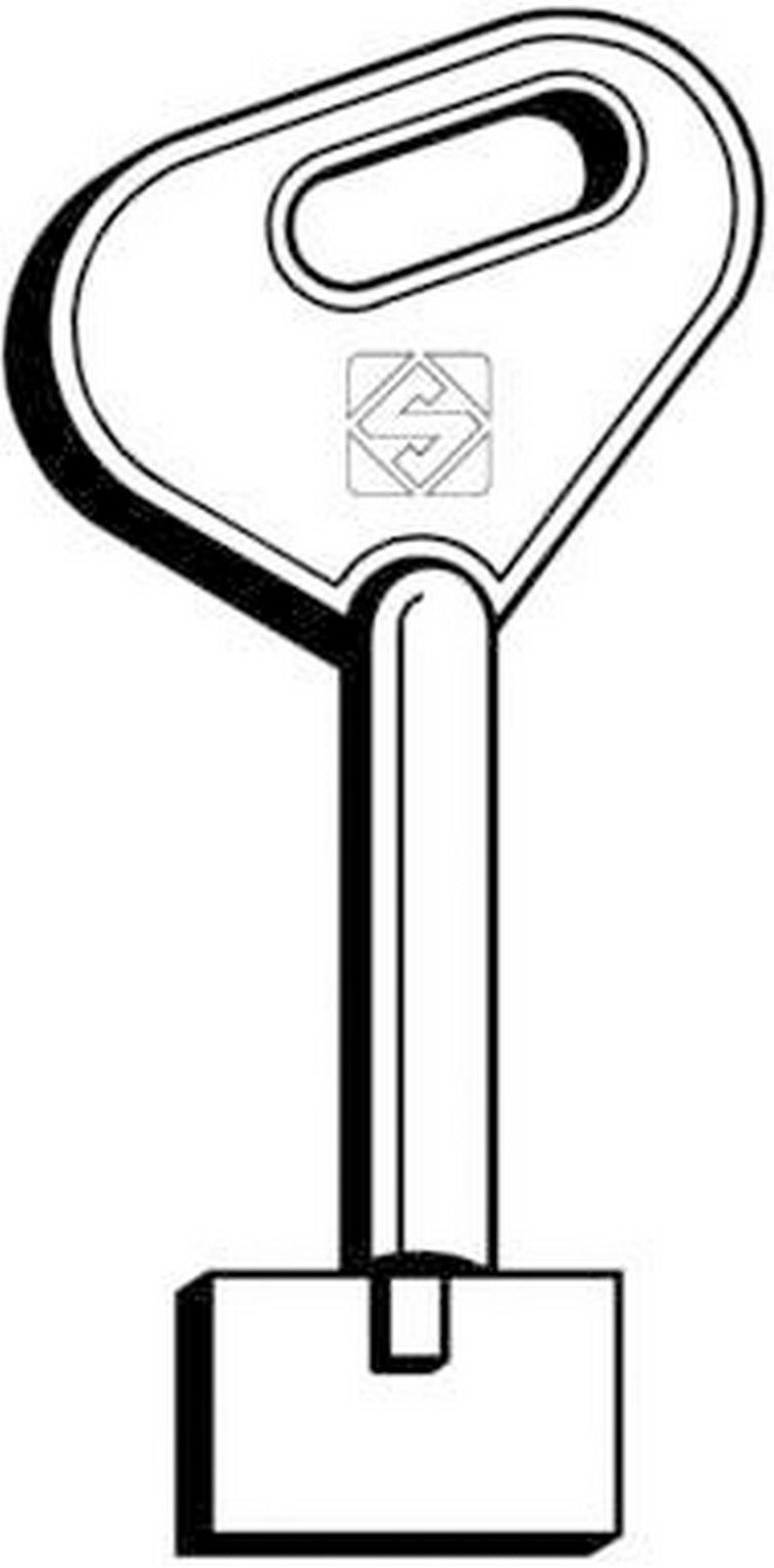 chiavi silca art. 5au3 gr.18 cod:ferx.12644