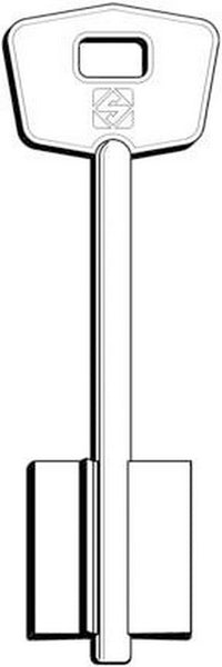 chiavi silca doppia mappa art. 5mt5 gr.19 cod:ferx.12645