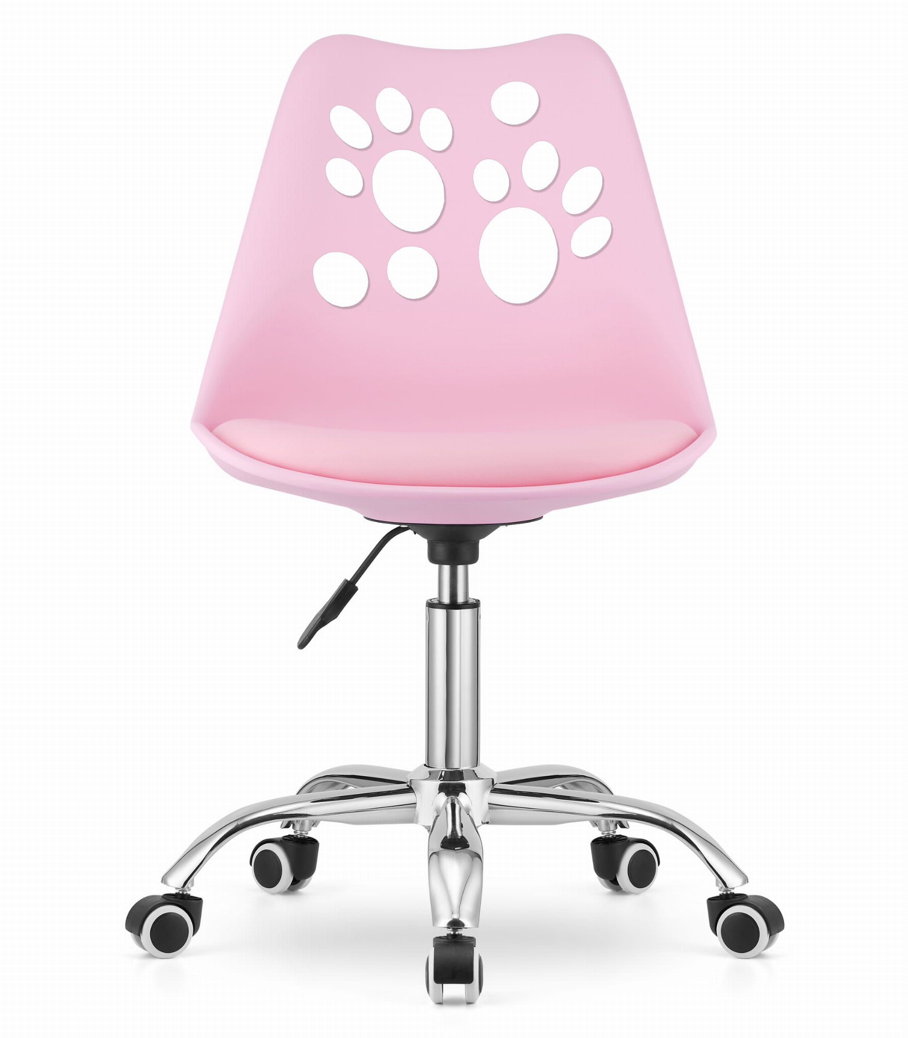 Sedia girevole Valora PRINT rosa dal design ergonomico per l'ufficio domestico