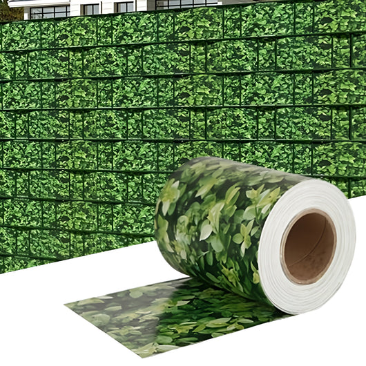 Telo Frangivista PVC 35m x H19cm per Recinzione, Privacy e Decorazione COLORE: FLOREALE