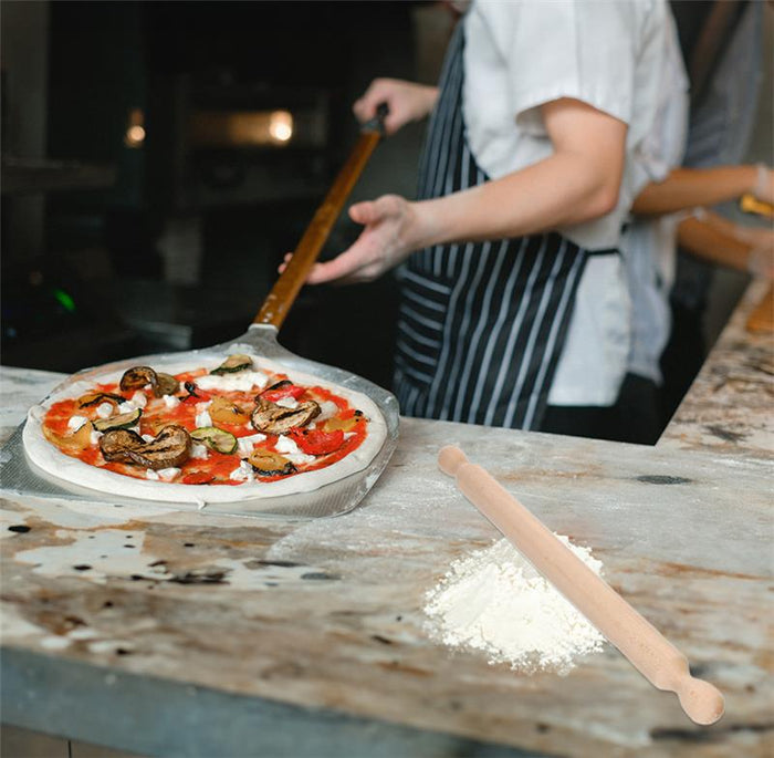 MAURY'S MATTARELLO IN LEGNO 50 CM DIAMETRO 4 CM COLORE LEGNO NATURALE