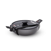 Tegame Antiaderente ad Induzione Fortezza Protection con Coperchio 24 cm