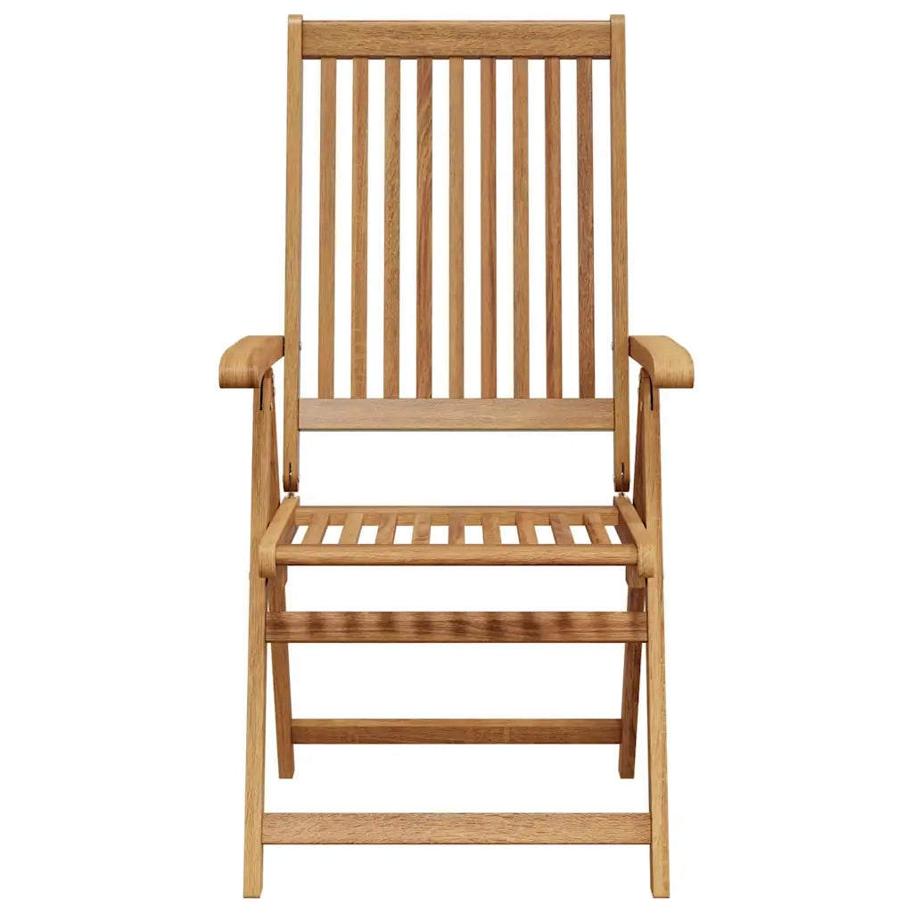 Sedie da Giardino Pieghevoli 6 pz in Legno Massello di Acacia cod mxl 52704
