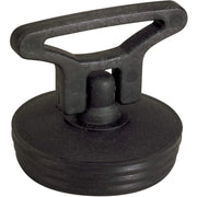 Tappo pvc nero 52 con maniglia g oplast 1133nero03