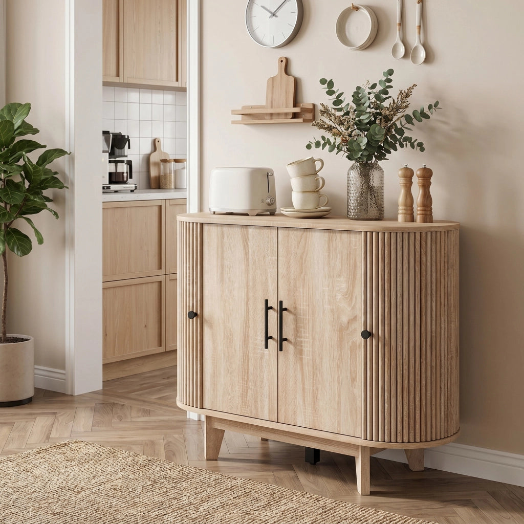 Credenza da soggiorno ¨C Xylo ¨C Quercia 90x40x76 cm