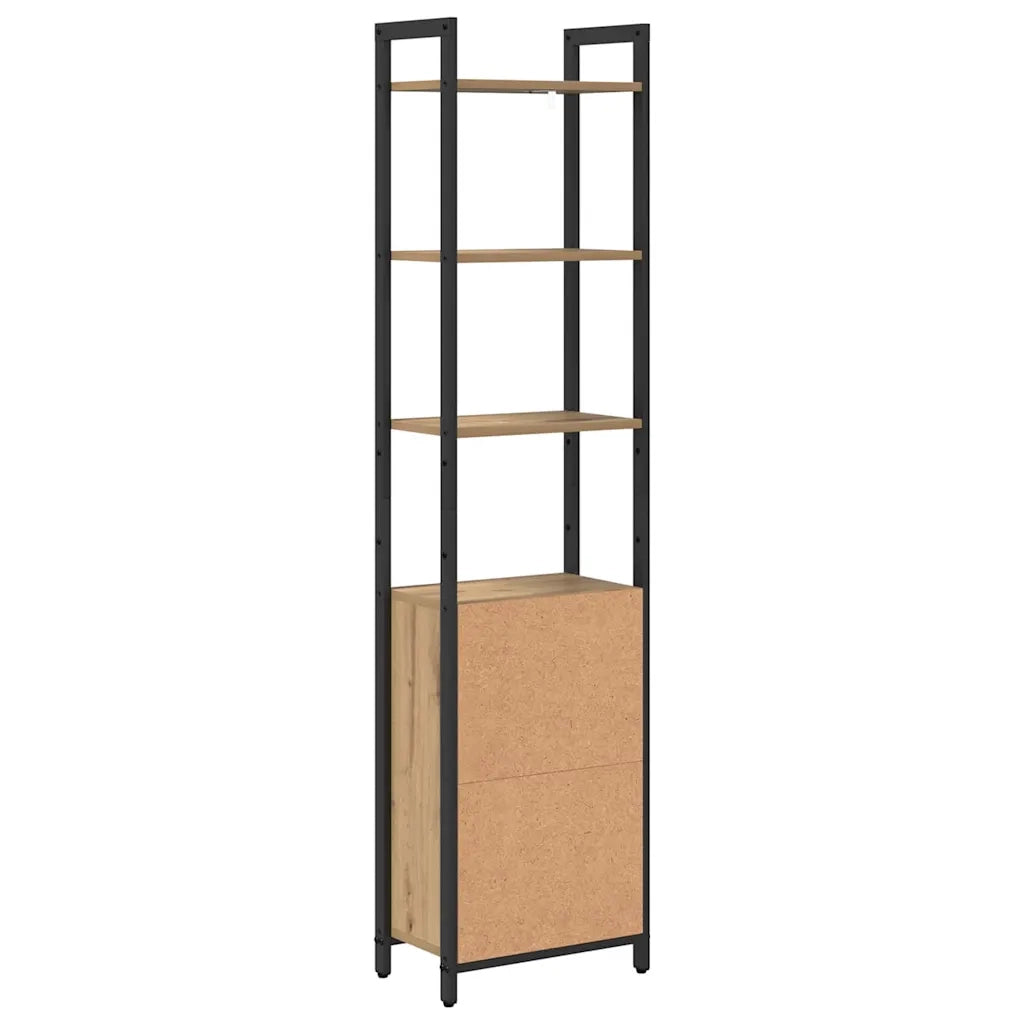 Armadio per Libri Rovere artigianale 40 x 24 x 161 cm 883855
