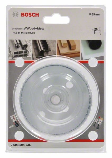 2608594235 - Sega a tazza , 89 mm Progressor for Wood and Metal