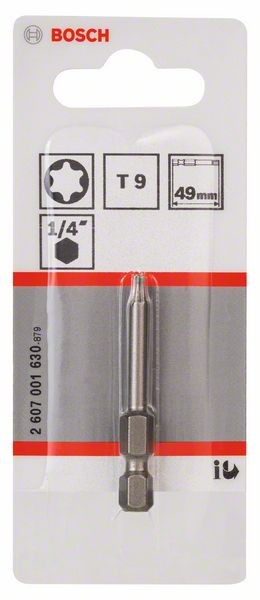 2607001630 - Inserto da avvitamento extra duro T9, 49 mm