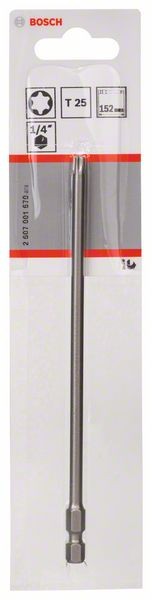 2607001670 - Inserto da avvitamento extra duro T25, 152 mm