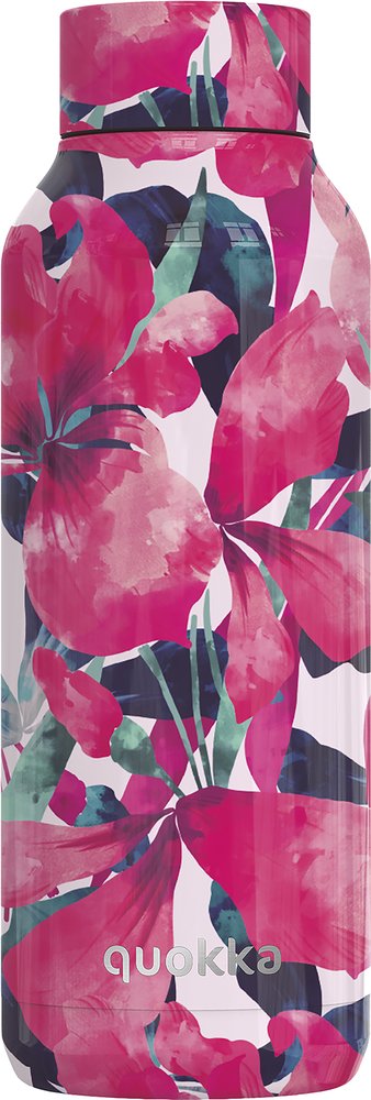 BOTTIGLIA TERMICA QUOKKA ROSA FLOREALE 510 ML