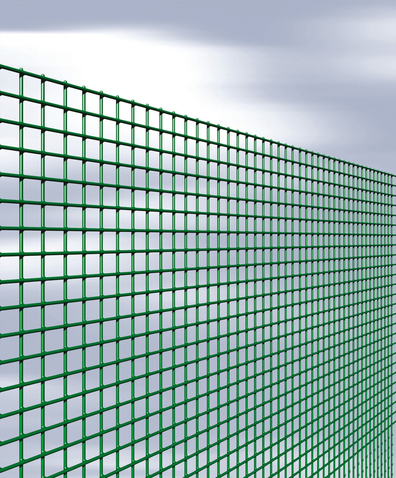 1 pz rete quadraplastificata elettrosaldata plasticata 12x12 h.150 ml.25 cod:ferx.12668.s