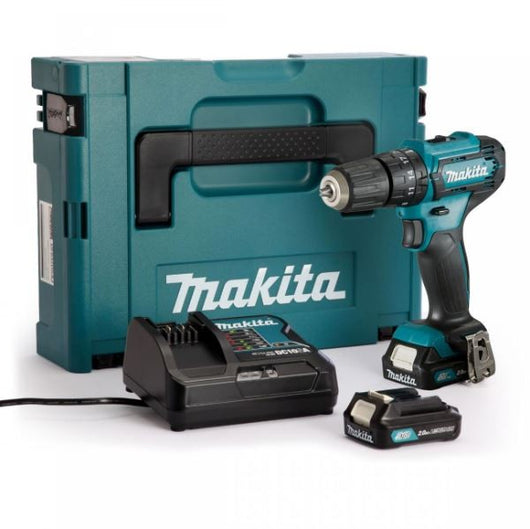Avvitatore a batteria Makita 12V 2 batterie 2.0 Ah + caricatore 30nm DF333DSAJ