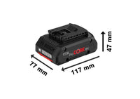 Batteria Bosch professional 18V - 4,0ah PROCORE litio 1600A016GB