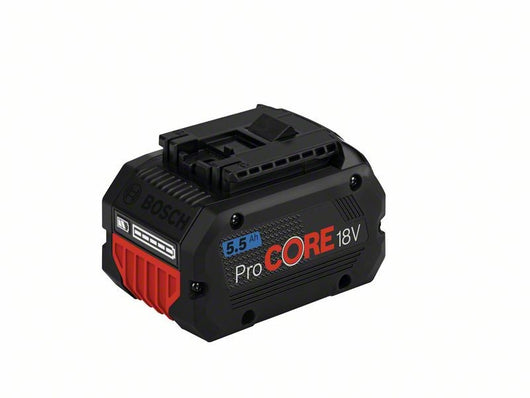 Bosch ProCORE 18V 5,5 Ah Li-Ion – Batteria ad alte prestazioni 18 V COOLPACK