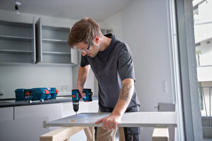 TRAPANO AVVITATORE A BATTERIA BOSCH CON PERCUSSIONE GSB 18V-45 - 06019K3300