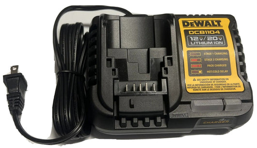 DCB1104-XJ - CARICABATTERIE MULTIVOLTAGGIO 10,8V/12V/14,4V/18V