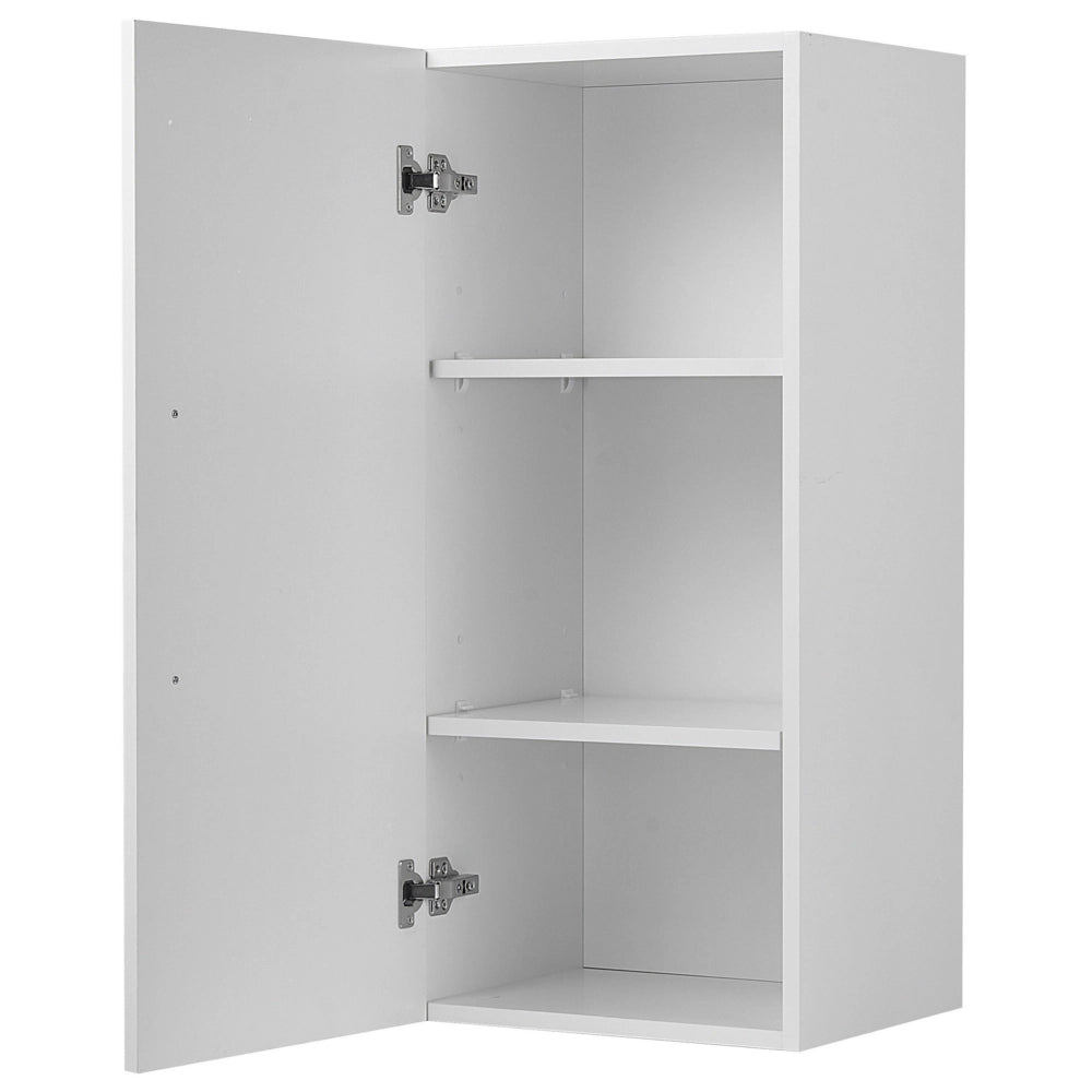 Armadietto laterale mobiletto Bagno Bianco 88 x 40 x 35 cm Moderno