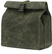 Borsa pranzo in canvas trattato - eco-friendly - chiusura regolabile - 25x14x35 cm