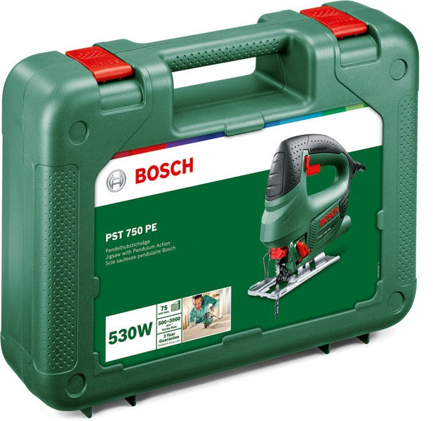 Seghetto alternativo Bosch hobby DIY 530w 4 angolazioni PST 750 PE 06033A0500