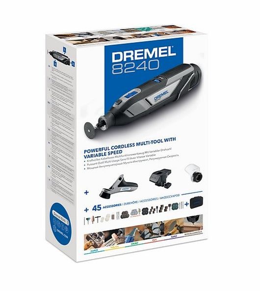 Multifunzione Dremel a batteria con 45 accessori 8240-3/45