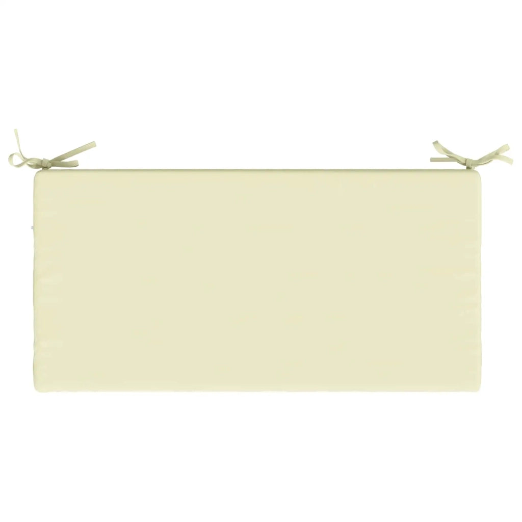 Cuscino per panchina SOEST 100% Poliestere Crema 60 x 40 x 8 cm 949520