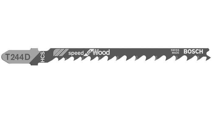 2608630058 - Set 5lame per seghetto alternativo T 244 D Speed for Wood