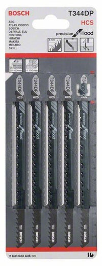 2608633A36 - Set 5 lame per seghetto alternativo T 344 DP Precision for Wood