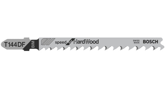 2608634567 - Set 5 lame per seghetto alternativo T 144 DF Speed for Hard Wood