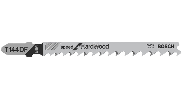 2608634567 - Set 5 lame per seghetto alternativo T 144 DF Speed for Hard Wood
