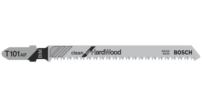 2608634897 - Set 5 lame per seghetto alternativo T 101 AIF Clean for Hard Wood