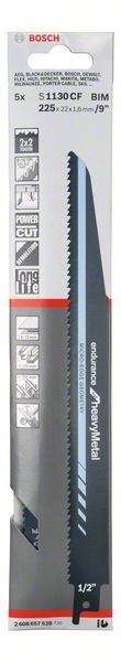 2608657528 - Set 5 lame per sega universale S 1130 CF Endurance for Heavy Metal