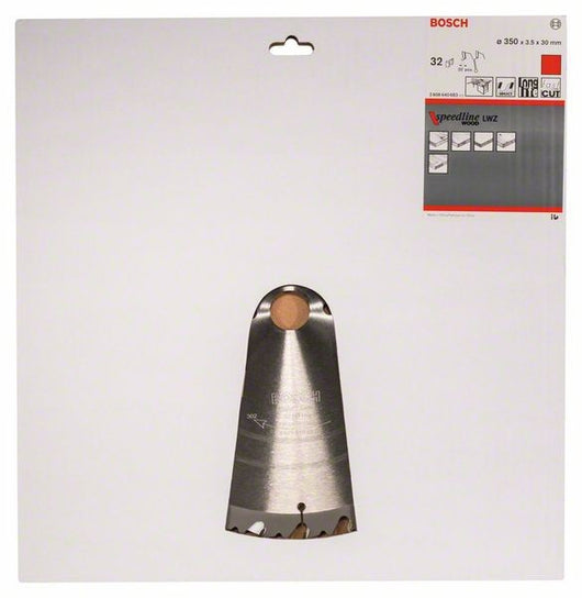 2608640683 - Lama per banco sega Speedline Wood 350 x 30 x 3,5 mm, 32