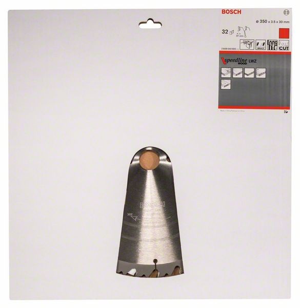 2608640683 - Lama per banco sega Speedline Wood 350 x 30 x 3,5 mm, 32