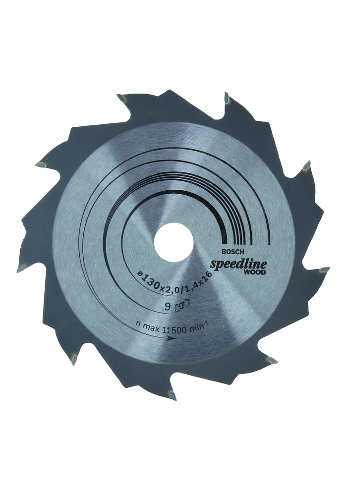 2608640774 - Lama per sega circolare Speedline Wood 130 x 16 x 2,0 mm, 9