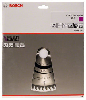 2608640514 - Lama per seghe circolari Multi Material 235 x 30/25 x 2,4 mm- 64