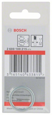 2600100215 - Anello riduttore per lame per sega circolare 25 x 20 x 1,5 mm