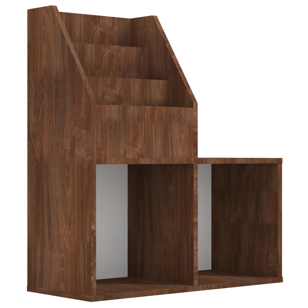 Portariviste per Bambini Rovere Marrone 71x30x78,5cm Legno CFW5924875