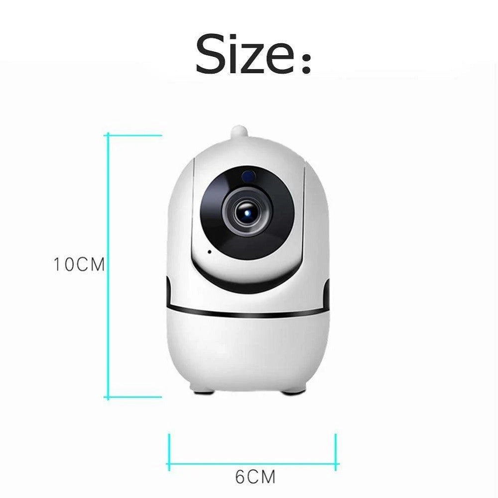 Trade Shop - Telecamera Ip Con Rilevamento Movimento Q-sx910 1080p Wireless Cloud Nanny Cam -
