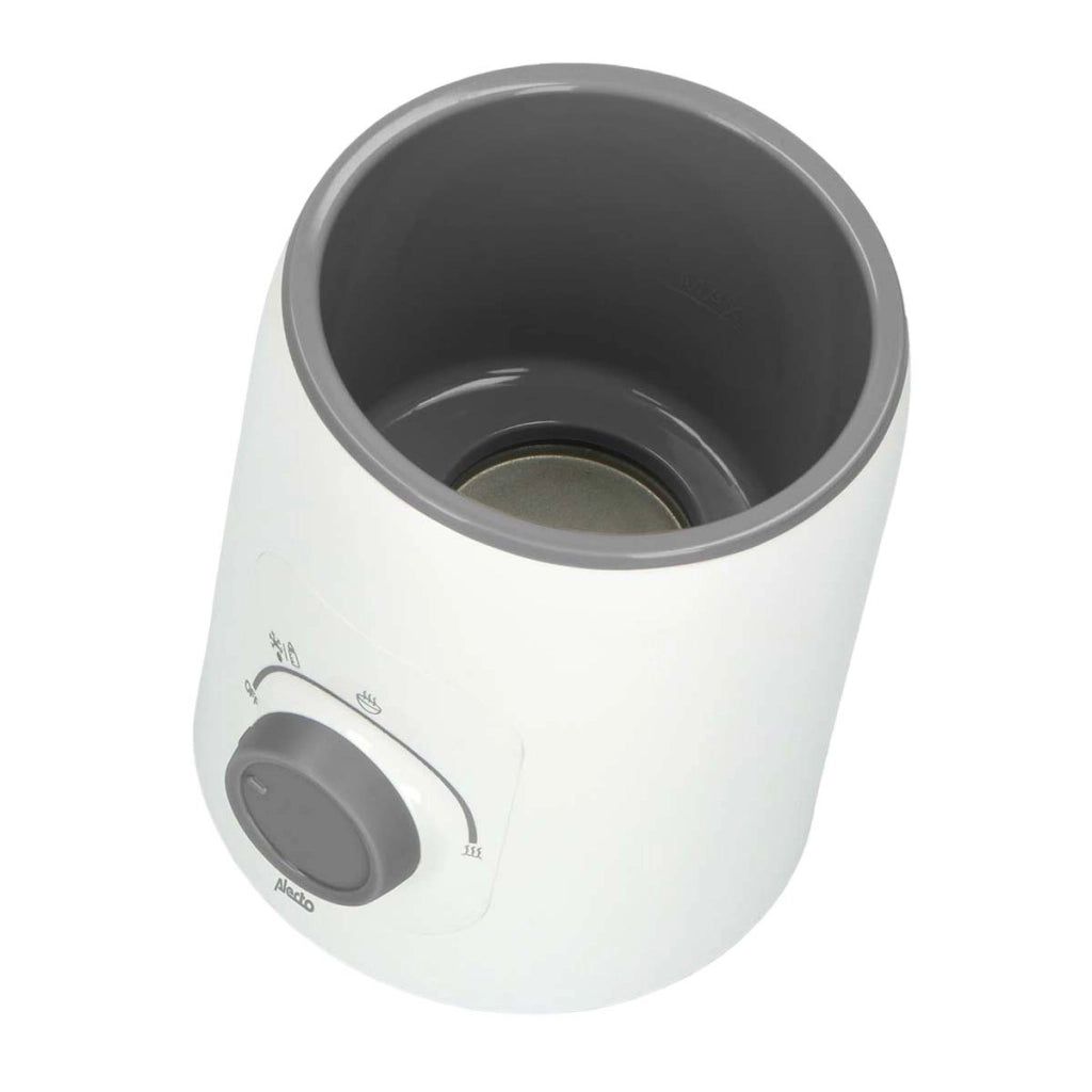 Scaldabiberon Elettrico 210W per Biberon e Vasi con Supporto Bianco Alecto