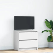 Mobile Porta TV Bianco 60x35x54 cm in Legno Multistrato 861778